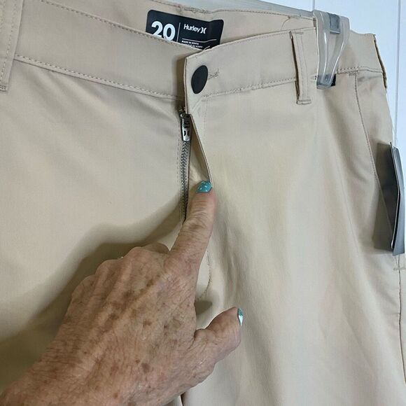 Hurley Boys' H20-Dri Walk Shorts, Rattan, 20 Quick Dry Technology Brand New - Picture 3 of 16